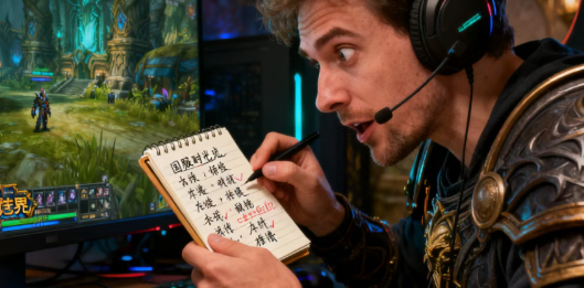 wow titan reforged international players learing chinese